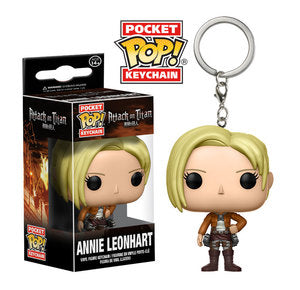 Attack On Titan Pocket Pop! Keychain Annie Leonhart - Fugitive Toys