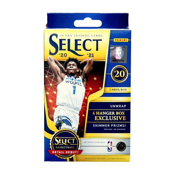 2020-21 Panini Select Basketball Hanger Box - Fugitive Toys