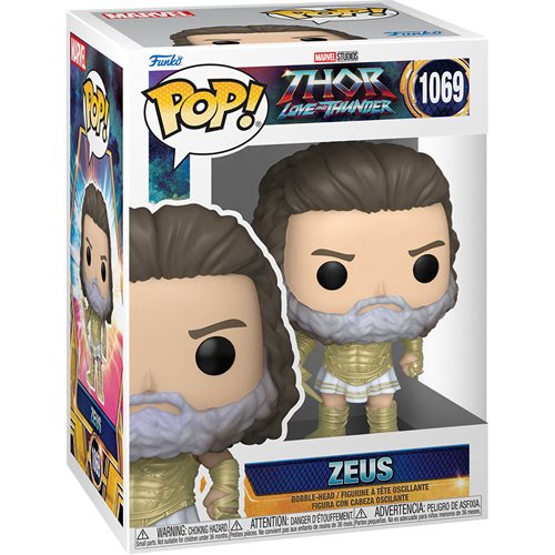 Funko Pop Thor Love and Thunder Zeus 1069