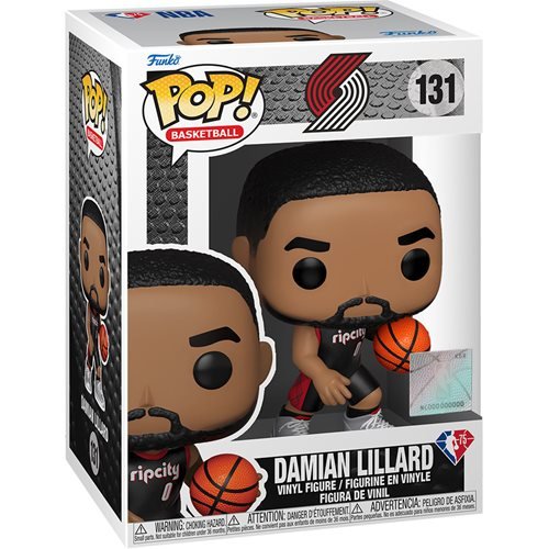 NBA Pop! Vinyl Figure Damian Lillard City Edition (Blazers) [131] - Fugitive Toys