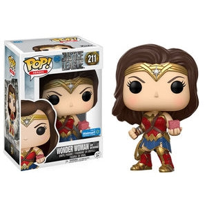 Justice League Pop! Vinyl Figure Wonder Woman and Motherbox [211] - Fugitive Toys