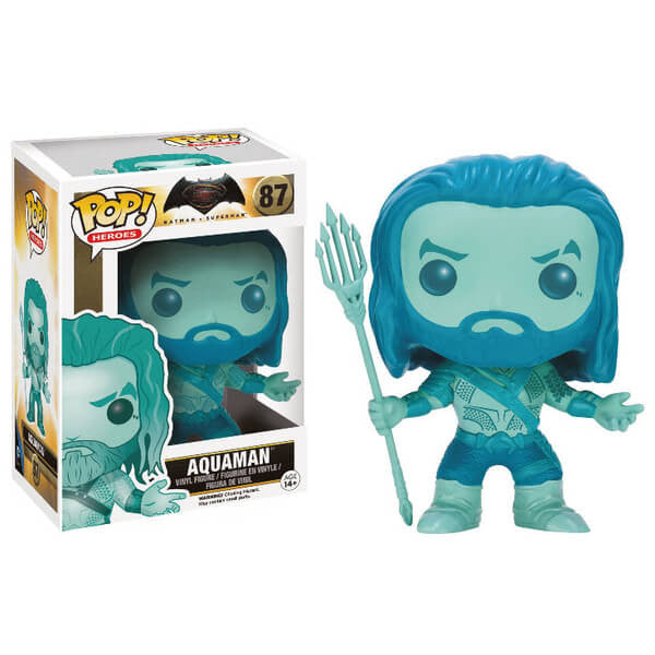 DC Comics Pop! Vinyl Batman v Superman - Aquaman (Aqua) - Fugitive Toys