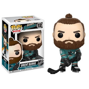 NHL Pop! Vinyl Figure Brent Burns [San Jose Sharks] [12] - Fugitive Toys