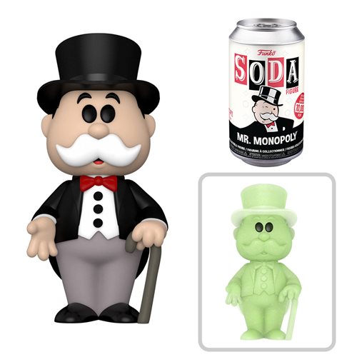 Funko Vinyl Soda Figure: Mr. Monopoly - Fugitive Toys