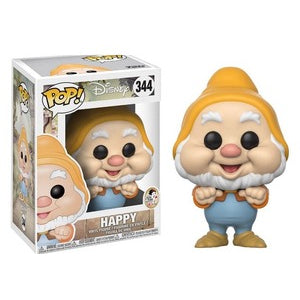 Snow White and the Seven Dwarfs Pop! Vinyl Figures Happy [344] - Fugitive Toys