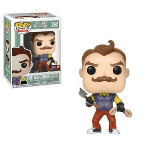 Hello Neighbor Pop! Vinyl Figure The Neighbor (with Axe and Rope) [262] - Fugitive Toys