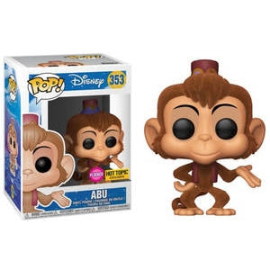 Aladdin Pop! Vinyl Figures Flocked Abu [353] - Fugitive Toys