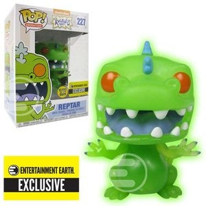 Rugrats Pop! Vinyl Figure Glow In The Dark Reptar [227] - Fugitive Toys