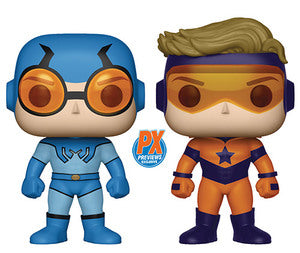 DC Comics Pop! Vinyl Figure Blue Beetle and Booster Gold [2-pack] - Fugitive Toys