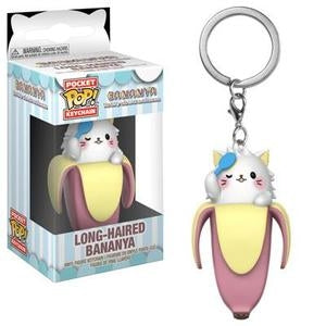 Bananya Pocket Pop! Keychain Long-Haired Bananya - Fugitive Toys