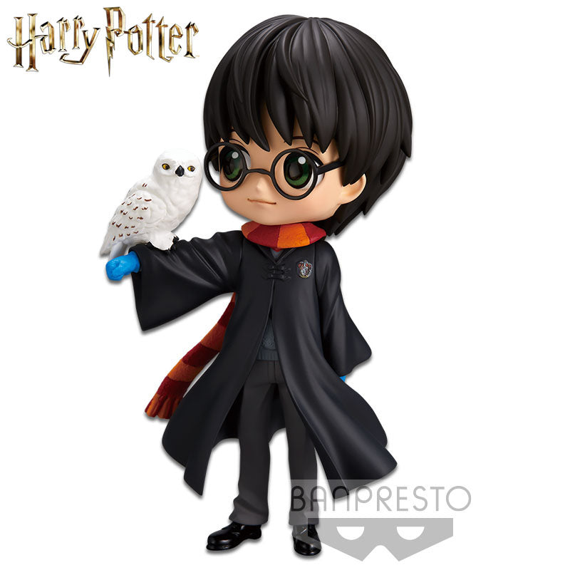 Harry Potter Q Posket Harry Potter with Hedwig - Fugitive Toys