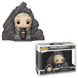 Game of Thrones Pop! Vinyl Figure Daenerys Targaryen on Dragonstone Throne [63] - Fugitive Toys