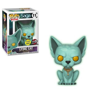 Saga Pop! Vinyl Figure Lying Cat (Glow In The Dark) [11] - Fugitive Toys