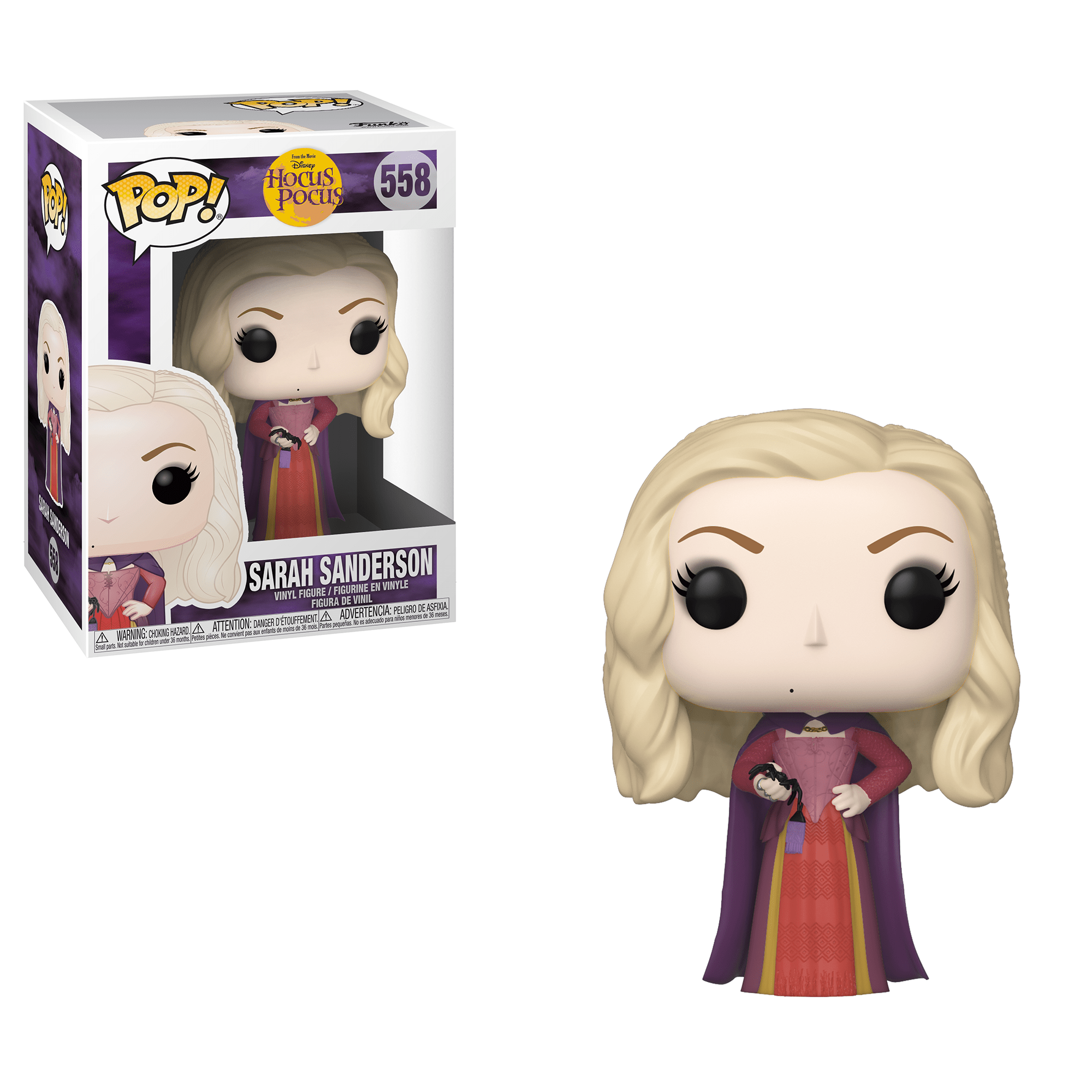 Disney Pop! Vinyl Figure Sarah with Spider [Hocus Pocus] [558] - Fugitive Toys