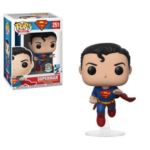 Superman Pop! Vinyl Figure 80th Anniversary Flying Superman (Specialty Series) [251] - Fugitive Toys