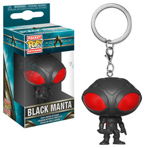 Aquaman Pocket Pop! Keychain Black Manta - Fugitive Toys