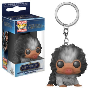 Fantastic Beasts: The Crimes of Grindelwald Pocket Pop! Keychain Baby Niffler (Black & Gray) - Fugitive Toys