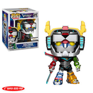Voltron Legendary Defender Pop! Vinyl Figure Voltron 6" (Metallic) [471] - Fugitive Toys