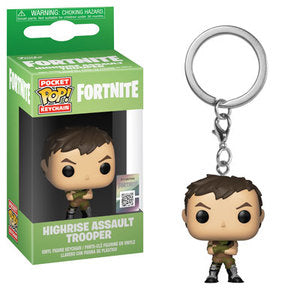 Fortnite Pocket Pop! Keychain Highrise Assault Trooper - Fugitive Toys