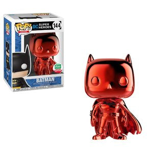 DC Super Heroes Pop! Vinyl Figure Batman (Red Chrome) [144] - Fugitive Toys