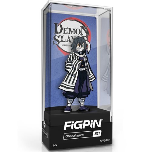 Demon Slayer: FiGPiN Enamel Pin Obanai Iguro [811] - Fugitive Toys