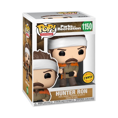 Parks and Recreation Pop! Vinyl Figure Hunter Ron (Chase) [1150] - Fugitive Toys