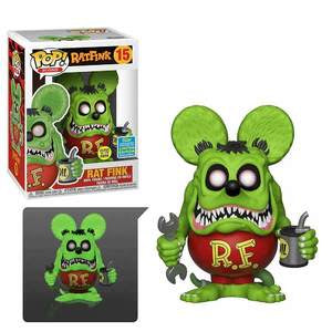 Icons Pop! Vinyl Figure Rat Fink (Glow in the Dark) (Summer 2019 Exclusive) [15] - Fugitive Toys