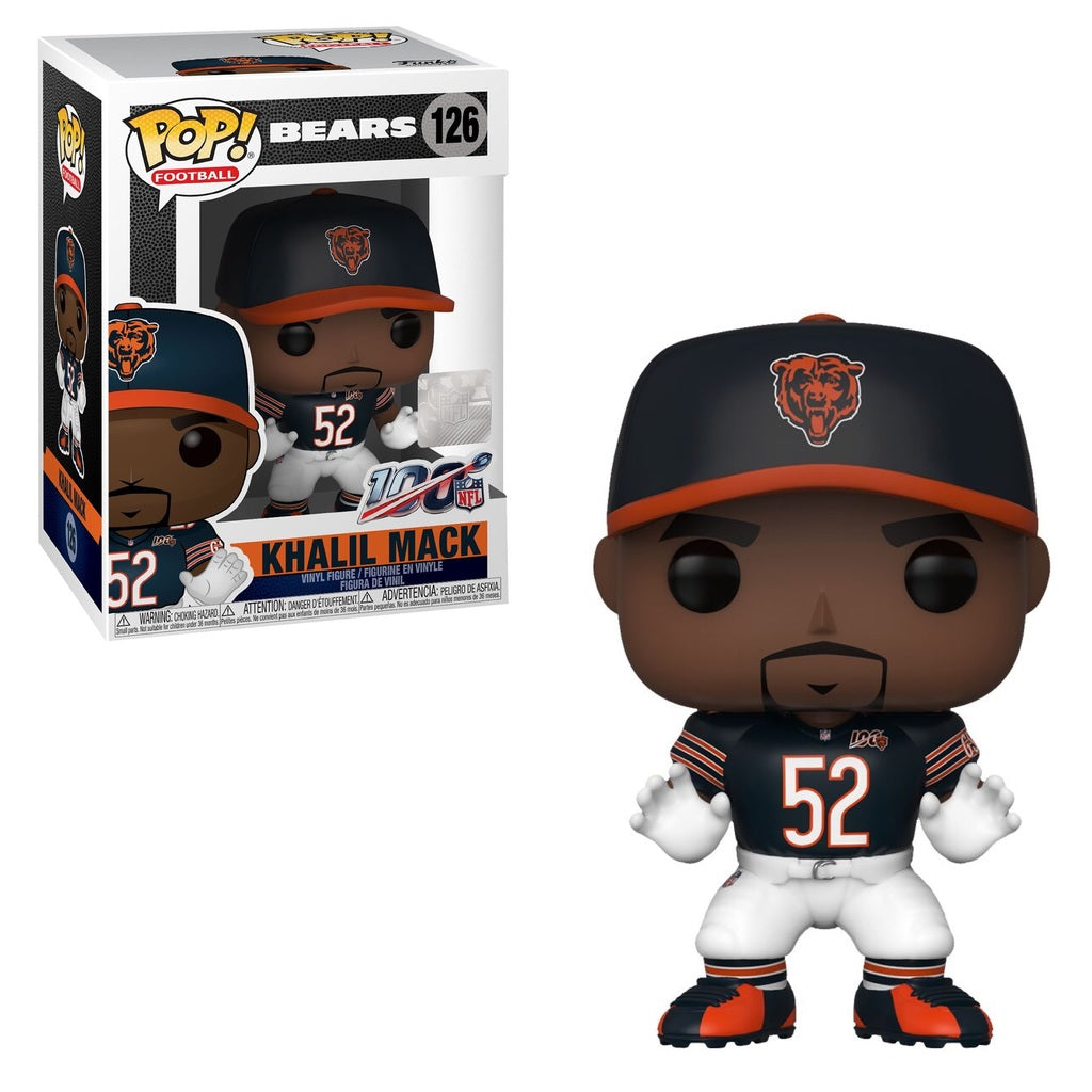 NFL Pop! Vinyl Figure Khalil Mack [Chicago Bears] [126] - Fugitive Toys