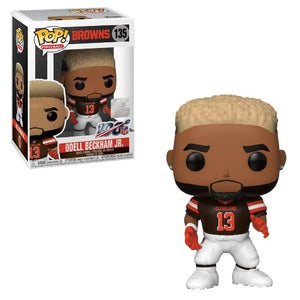 NFL Pop! Vinyl Figure Odell Beckham Jr. (Home Jersey) [Cleveland Browns] [135] - Fugitive Toys