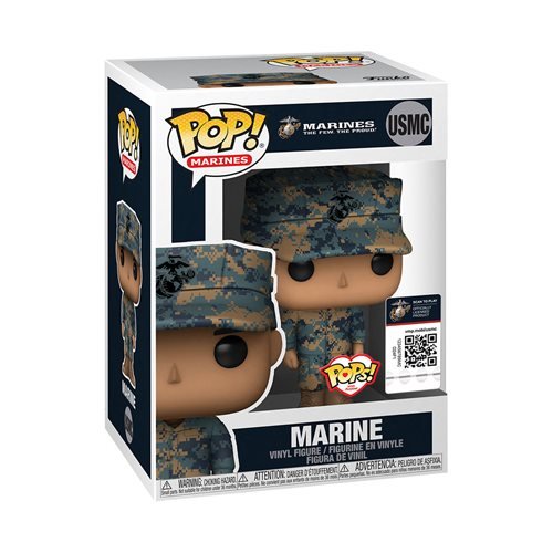 Military Pop! Vinyl Figure Marine Male (Hispanic) - Fugitive Toys