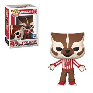 College Pop! Vinyl Figure Bucky Badger [09] - Fugitive Toys