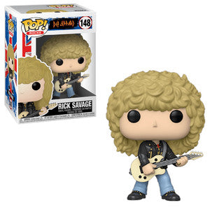 Def Leppard Pop! Vinyl Figure Rick Savage [148] - Fugitive Toys