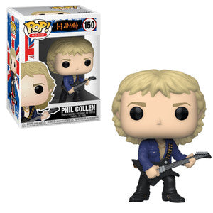 Def Leppard Pop! Vinyl Figure Phil Collen [150] - Fugitive Toys