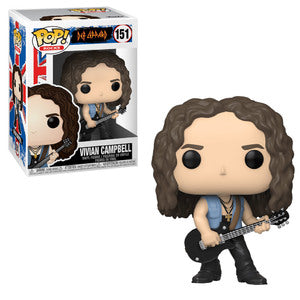 Def Leppard Pop! Vinyl Figure Vivian Campbell [151] - Fugitive Toys