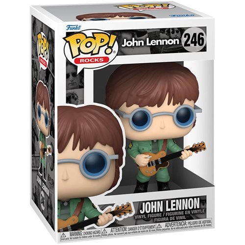 Rocks Pop! Vinyl Figure John Lennon Military Jacket [246] - Fugitive Toys