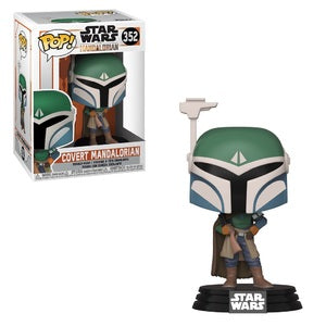 Star Wars The Mandalorian Pop! Vinyl Figure Covert Mandalorian [352] - Fugitive Toys