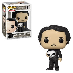 Edgar Allan Poe Pop! Vinyl Figure Edgar Allan Poe (Skull) [21] - Fugitive Toys