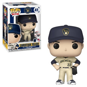 MLB Pop! Vinyl Figure Christian Yelich [Milwaukee Brewers] [41] - Fugitive Toys