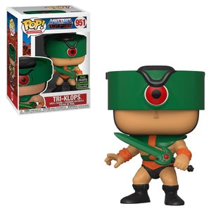 Masters of the Universe Pop! Vinyl Figure Tri-Klops [ECCC Shared Sticker] [951] - Fugitive Toys