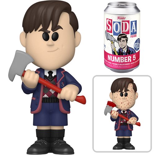 Funko Vinyl Soda Figure: The Umbrella Academy - Number Five - Fugitive Toys