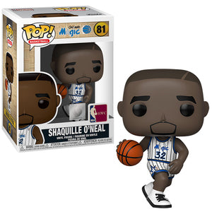 NBA Legends Pop! Vinyl Figure Shaquille O'Neal (Magic Home Jersey) [Orlando Magic] [81] - Fugitive Toys