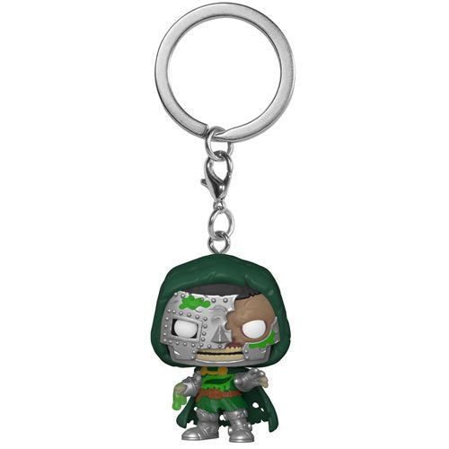 Marvel Zombies Pocket Pop! Keychain Zombie Dr. Doom - Fugitive Toys