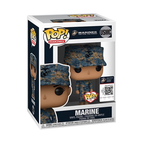 Military Pop! Vinyl Figure Marine Female (Hispanic) - Fugitive Toys