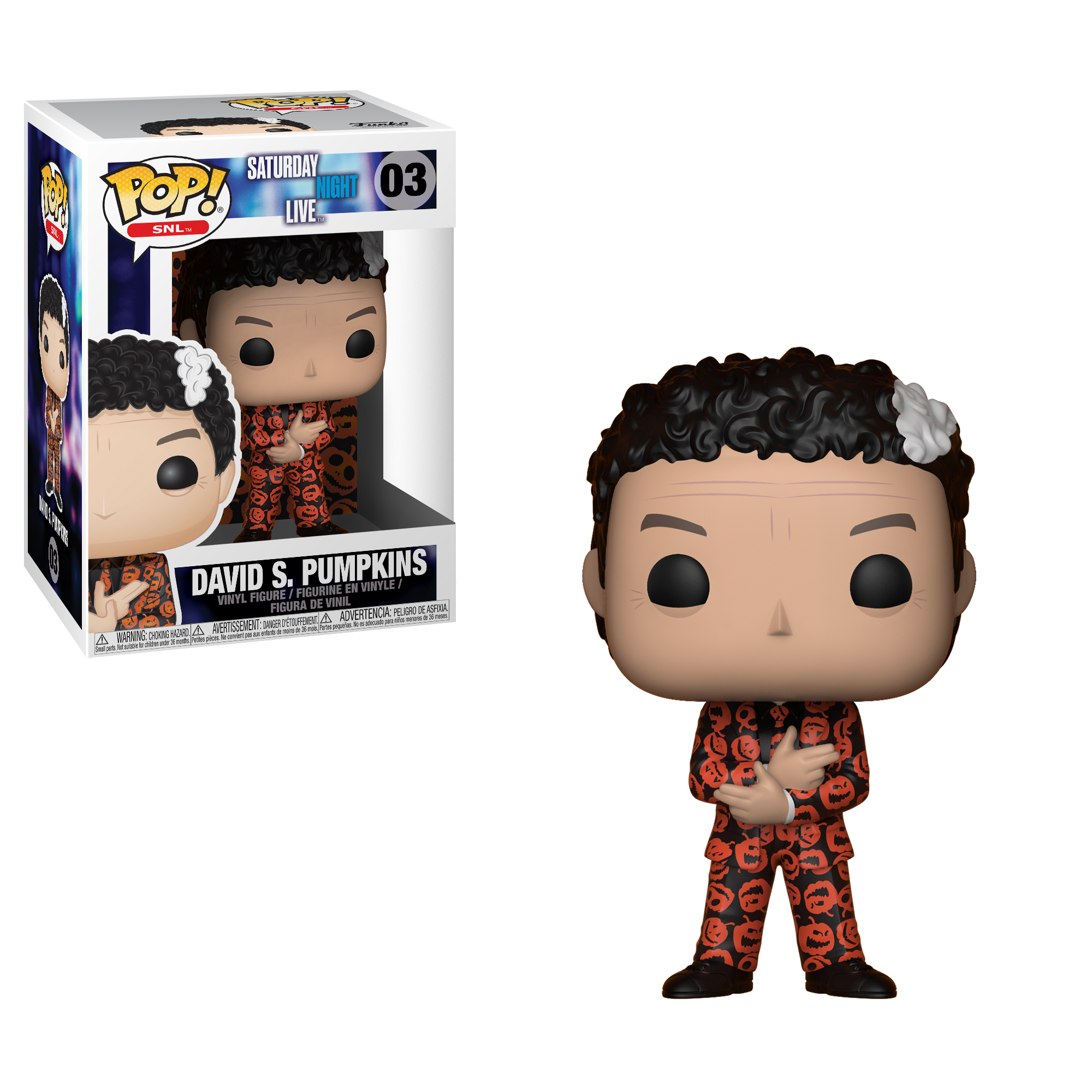 Saturday Night Live Pop! Vinyl Figure David S. Pumpkins [03] - Fugitive Toys