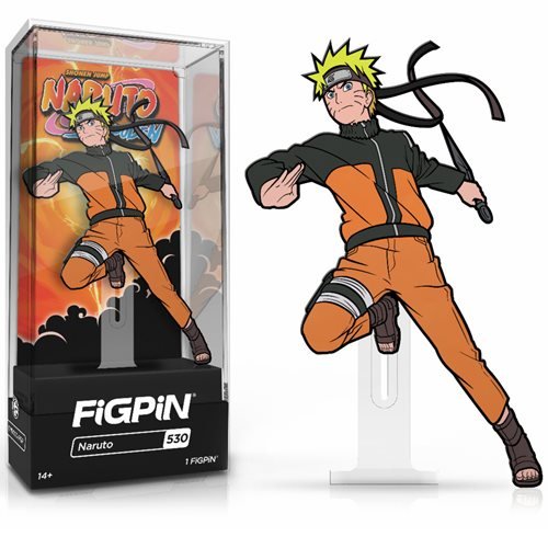 Naruto Shippuden: FiGPiN Enamel Pin Naruto (Action Pose) [530] - Fugitive Toys