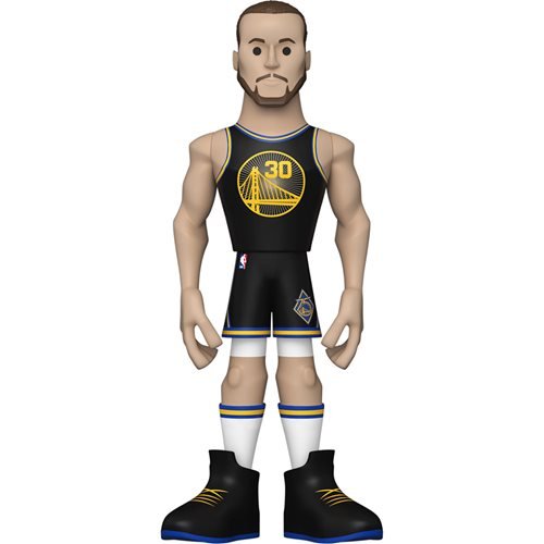 Funko Vinyl Gold Premium Figure: NBA Warriors Stephen Curry (City Edition) - Fugitive Toys