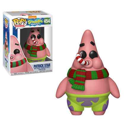 Spongebob Squarepants Pop! Vinyl Figure Christmas Patrick Star [454] - Fugitive Toys