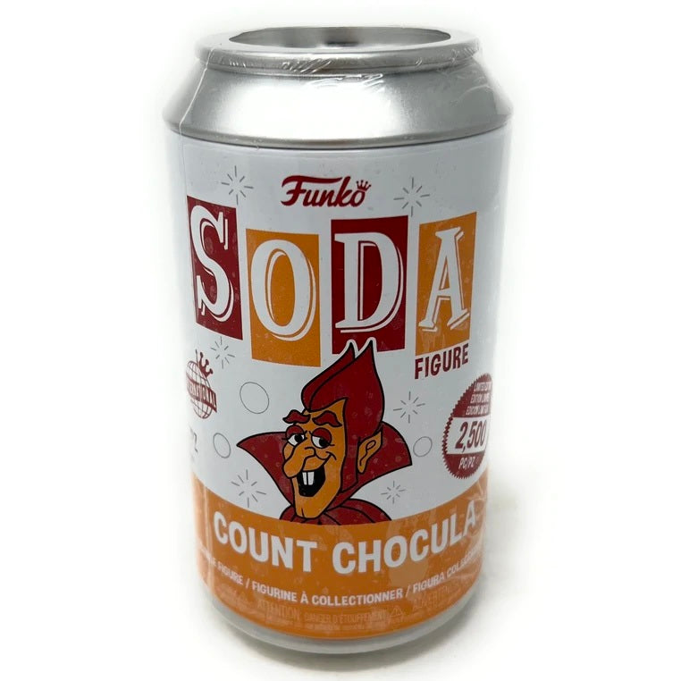 Funko Vinyl Soda Figure: General Mills - Count Chocula [Metallic IE] - Fugitive Toys