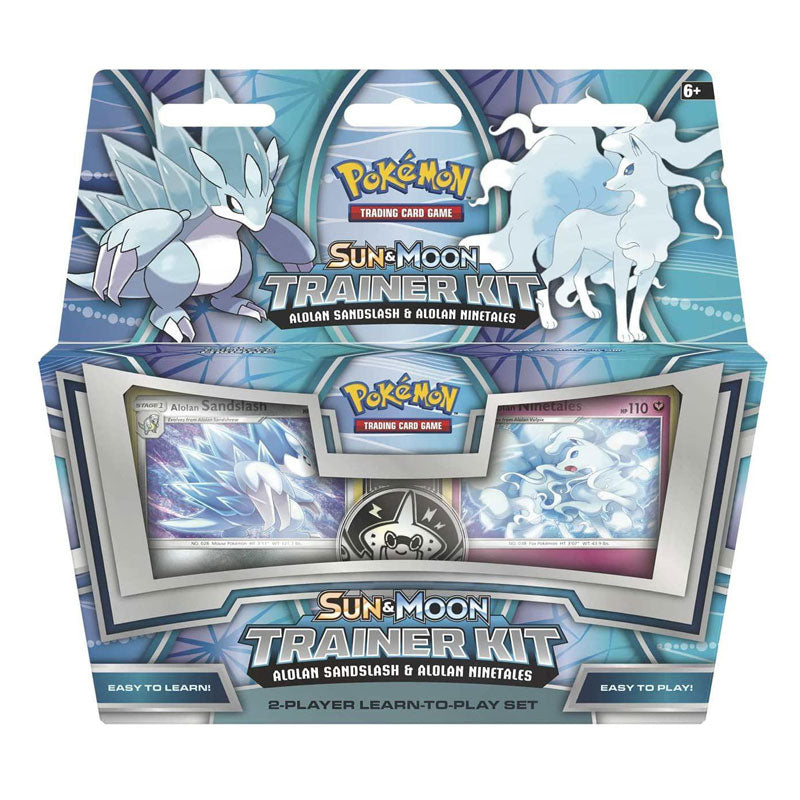 Pokemon Trading Card Game Sun & Moon Trainer Kit Alolan Sandslash & Alolan Ninetales - Fugitive Toys