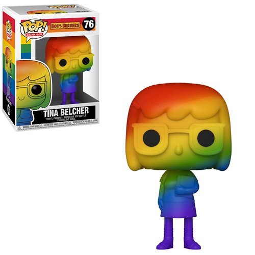 Bob's Burgers Pop! Vinyl Pride 2021 Rainbow Tina Belcher [76] - Fugitive Toys